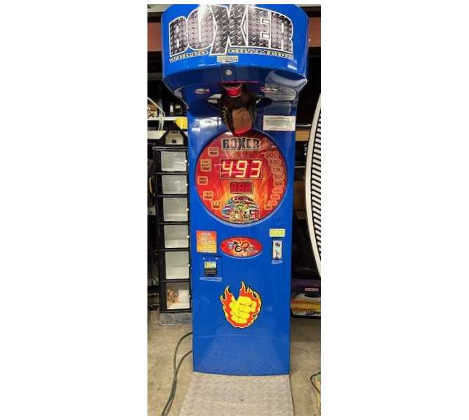 PUNCHLINE BOXER Punching Bag Arcade Game - WORKS GREAT